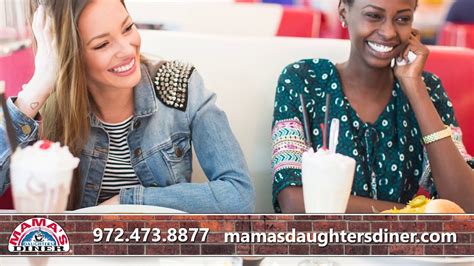 Mothers daughters diner - Mama's Daughters' Diner Plano, Plano, Texas. 3,764 likes · 15 talking about this · 19,795 were here. Breakfast Lunch and Dinner. We Cook Fresh, everyday. Breakfast served open to close!!